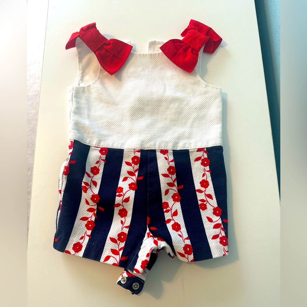 Janie and Jack Romper 6-12 months